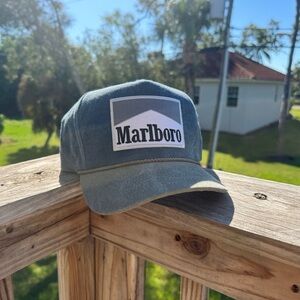 Handcrafted 2 Tone Marlboro Trucker Hat